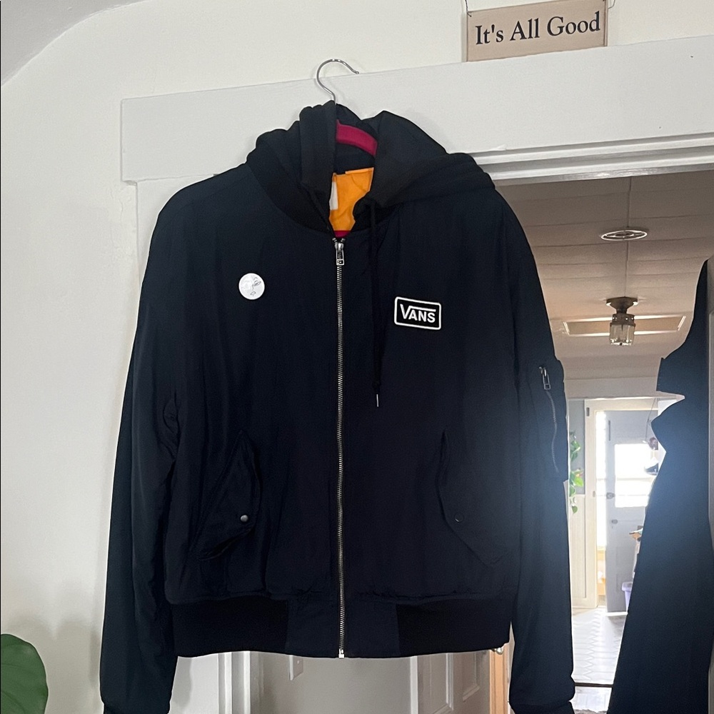 Vans Bomber Jacket with attached hoodie